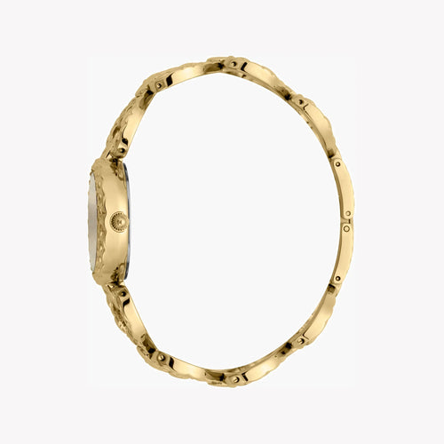 Just Cavalli Women's Gold Stainless Steel Watch, Silver Dial | Jc1l132m0075