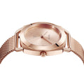 Trnda Women's Rose Gold Stainless Steel Watch, Mesh Band | Trnda-12345