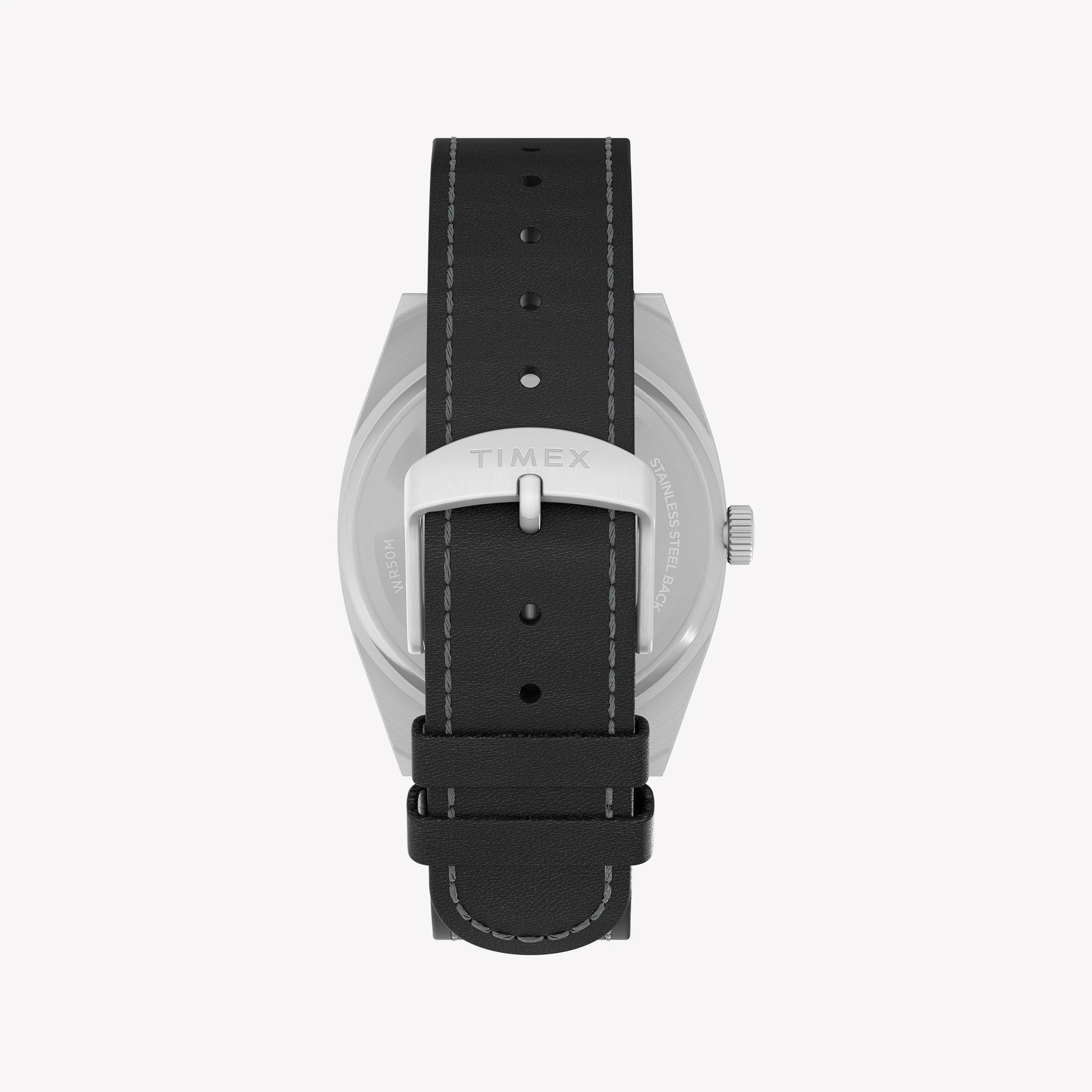 Timex Men's Silver-Tone Brass, Eco-conscious Black | TW2Y30700